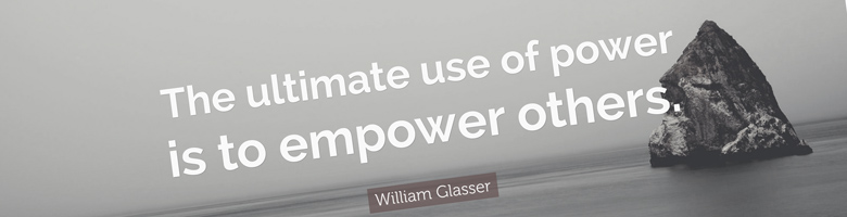 نقل قول ویلیام گلاسر درباره قدرت