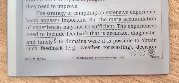 بخشی از کتاب منابع قدرت گری کلین - درباره اهمیت فیدبک در تفکر شهودی